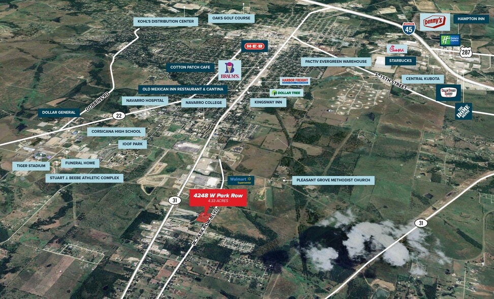 4248 W Park Row Blvd, Corsicana, TX for sale - Building Photo - Image 2 of 3