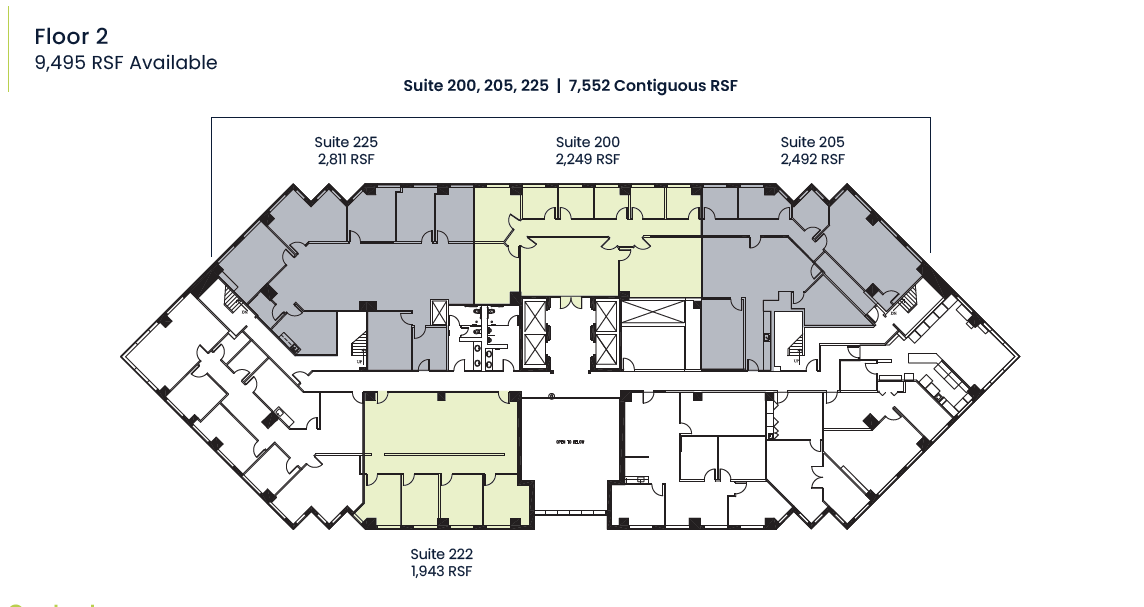 6500 West Fwy, Fort Worth, TX à louer Plan d  tage- Image 1 de 1