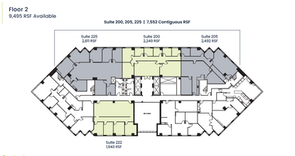 6500 West Fwy, Fort Worth, TX à louer Plan d  tage- Image 1 de 1