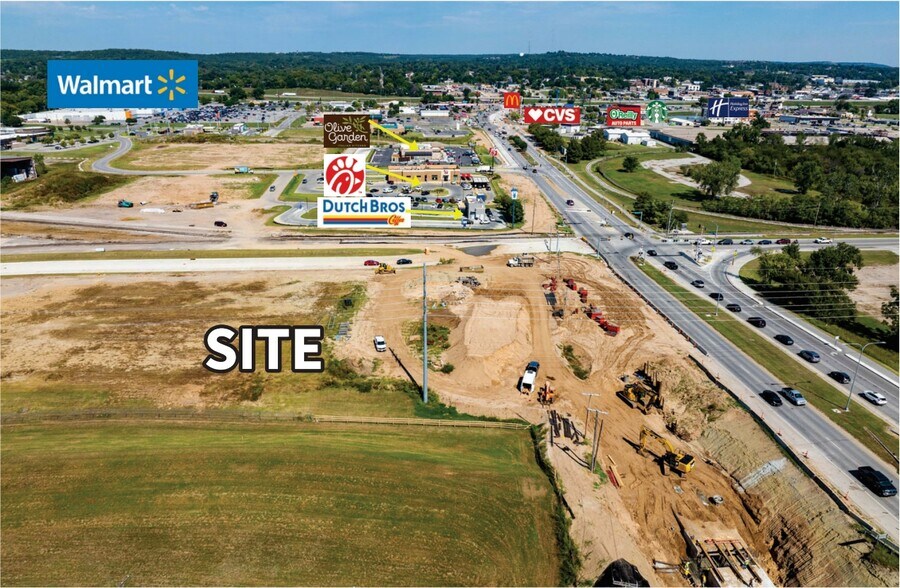 N Wilson Ave, Sand Springs, OK à vendre - Aérien - Image 2 de 5