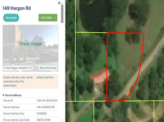 More details for 149 Hargon Rd, Camden, MS - Land for Sale