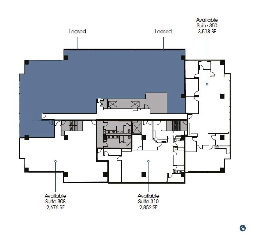 7150 Greenville Ave, Dallas, TX à louer Plan d’étage- Image 1 de 1