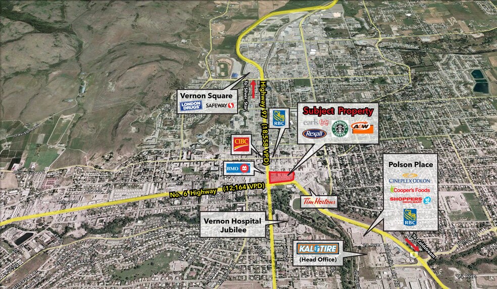 3101 Highway 6, Vernon, BC à vendre - Photo du bâtiment - Image 1 de 1