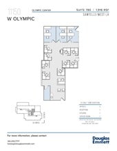 11150 W Olympic Blvd, Los Angeles, CA for lease Floor Plan- Image 1 of 1