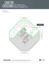 1501 S Clinton St, Baltimore, MD à louer Plan d’étage- Image 1 de 1