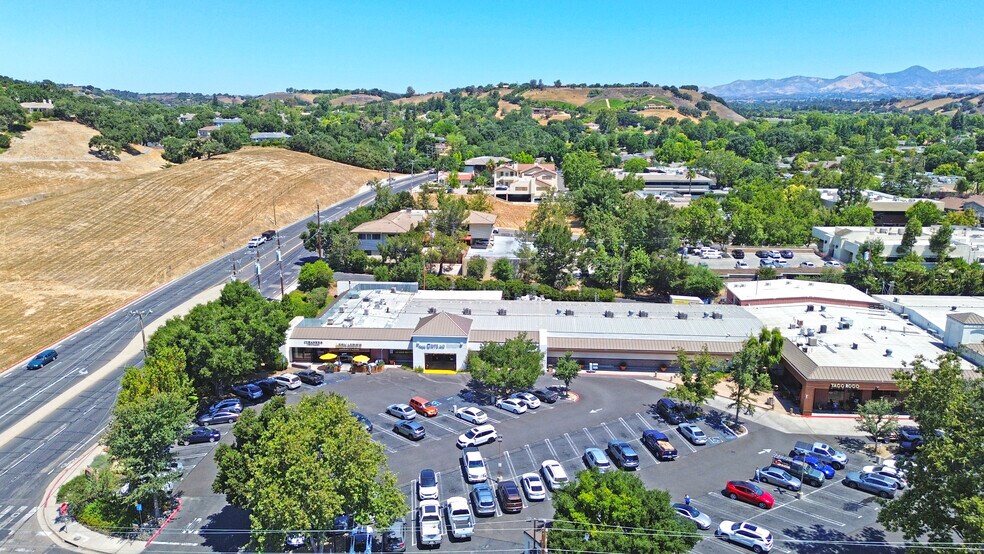 608-636 Alamo Pintado Rd, Solvang, CA for lease - Aerial - Image 3 of 15
