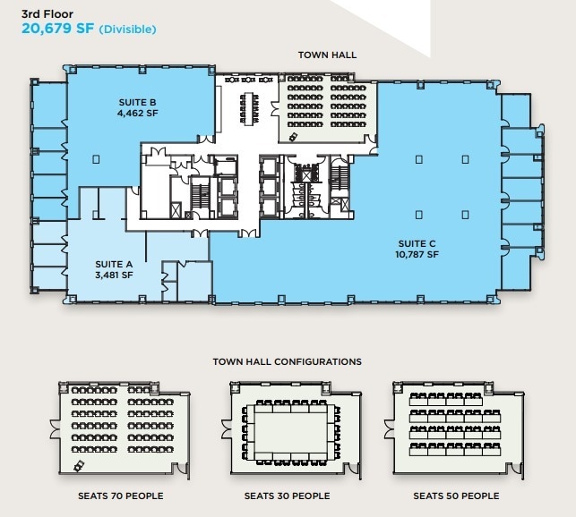 4100 N Fairfax Dr, Arlington, VA à vendre Plan d’étage- Image 1 de 1