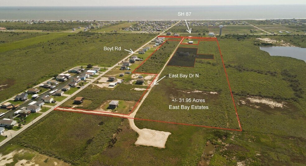 1133 East Bay Dr, Port Bolivar, TX à vendre - Photo du bâtiment - Image 3 de 3