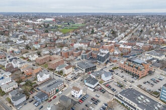 144 Wayland Ave, Providence, RI - Aérien  Vue de la carte