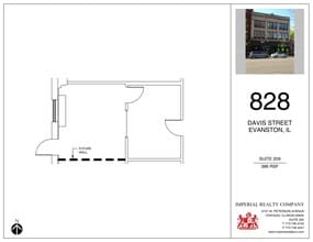828 Davis St, Evanston, IL for lease Site Plan- Image 1 of 3