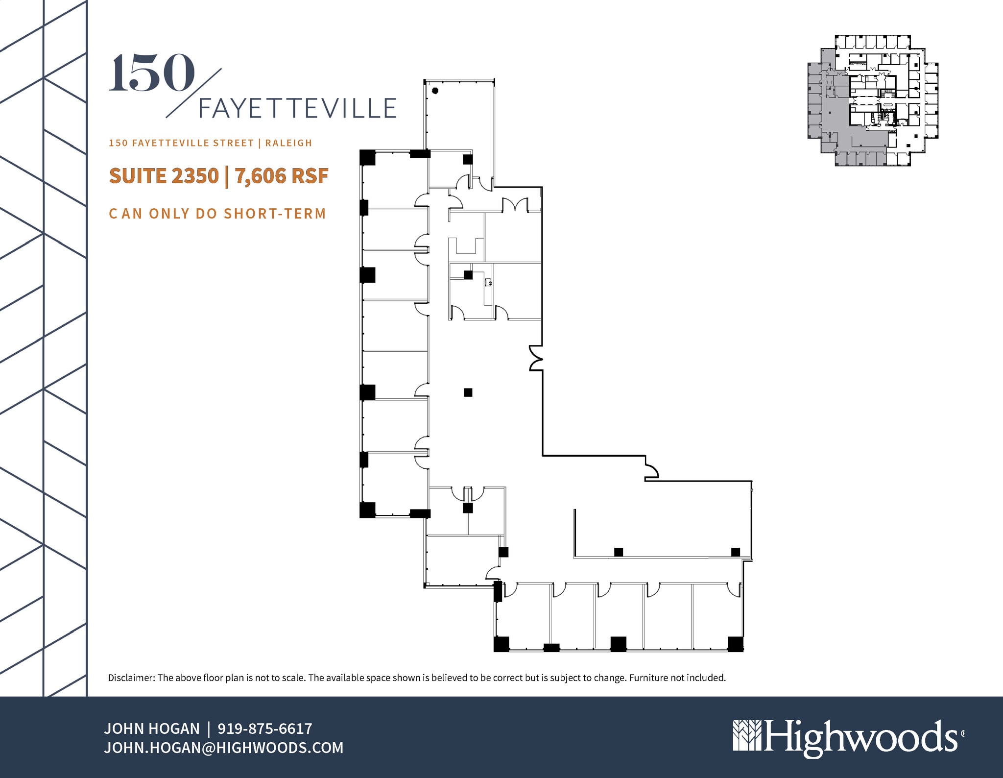 150 Fayetteville St, Raleigh, NC à louer Photo intérieure- Image 1 de 1