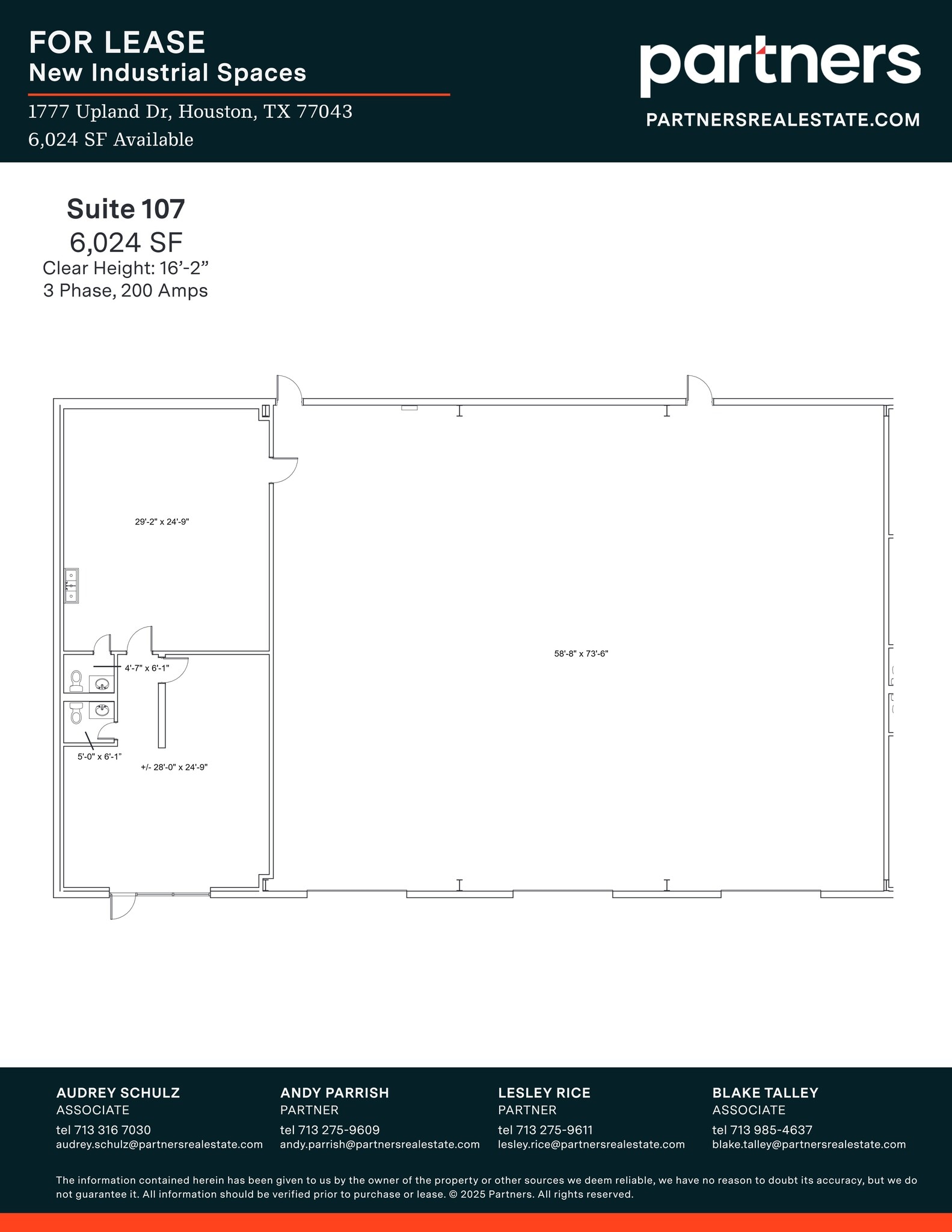 1771 Upland Dr, Houston, TX for lease Site Plan- Image 1 of 1
