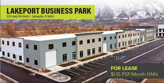 Plus de détails pour 2230 W 1150 N, Springville, UT - Industriel à louer