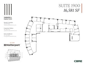 1111 Brickell Ave, Miami, FL à louer Plan de site- Image 1 de 20
