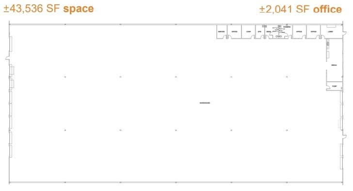 1700-1790 Ruffin Mill Rd, Colonial Heights, VA à louer Plan d’étage- Image 1 de 1