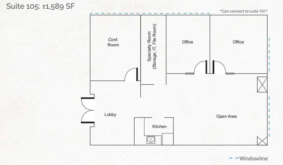 4300 El Camino Real, Los Altos, CA for lease Floor Plan- Image 1 of 1