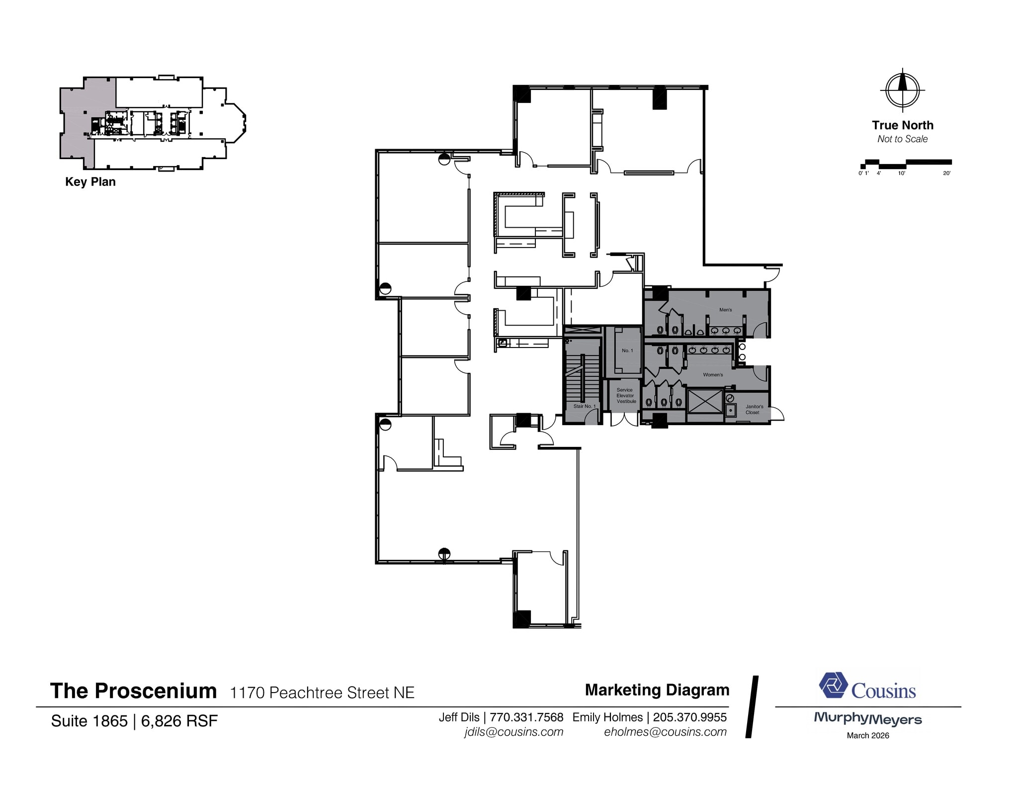 1170 Peachtree St, Atlanta, GA for lease Site Plan- Image 1 of 3