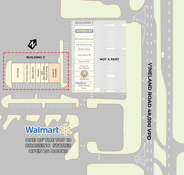 3262 Vineland Rd, Kissimmee, FL à louer - Photo du bâtiment - Image 3 de 7