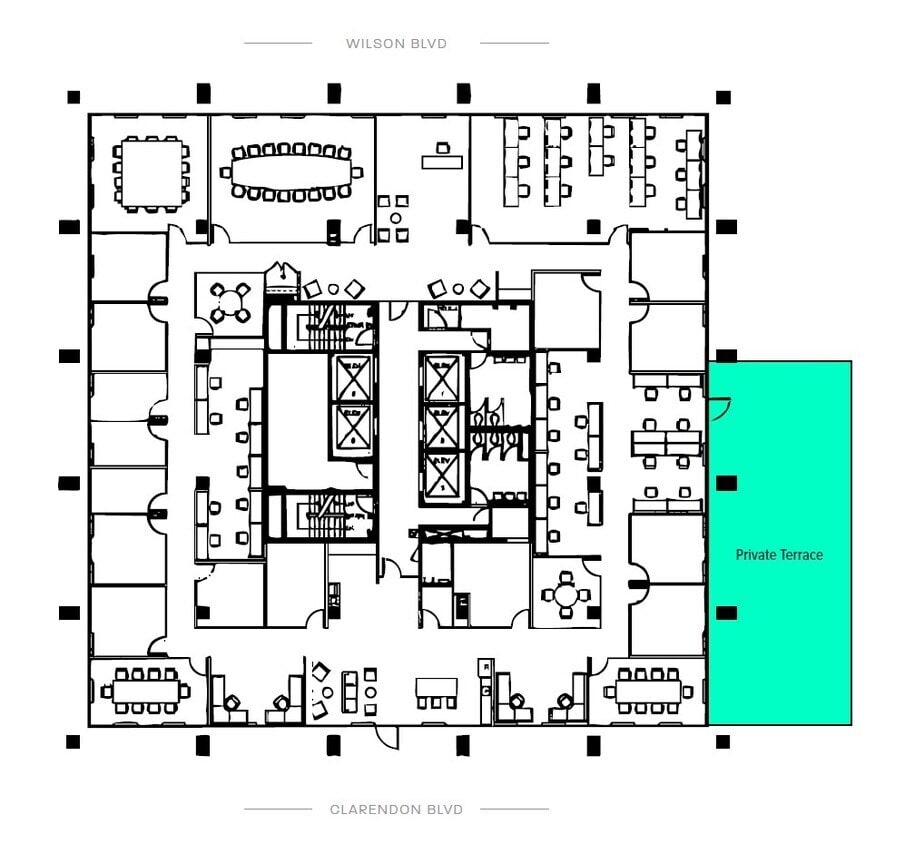 1500 Wilson Blvd, Arlington, VA for lease Floor Plan- Image 1 of 9