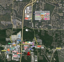 1 Remington Dr, Little Rock, AR - AERIAL  map view