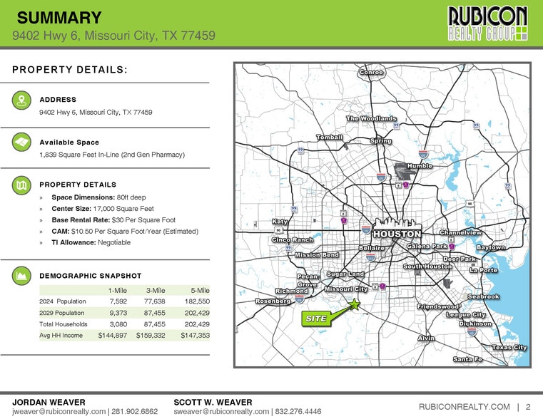 9402 State Highway 6, Missouri City, TX for lease - Building Photo - Image 2 of 8