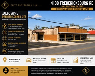 More details for 4109 Fredericksburg Rd, San Antonio, TX - Retail for Sale