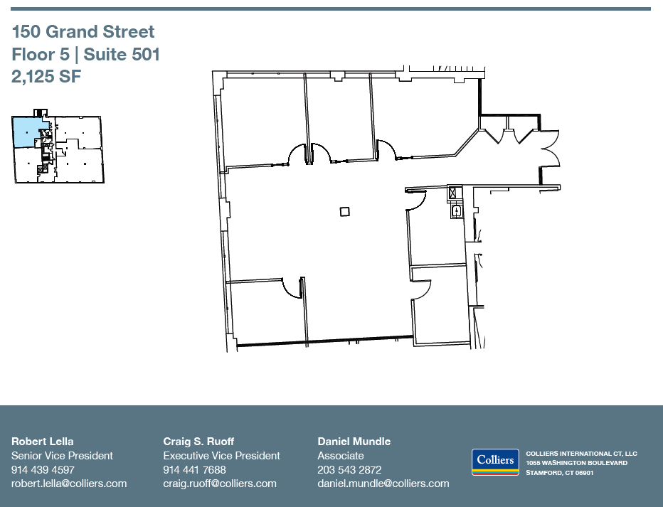 150 Grand St, White Plains, NY for lease Floor Plan- Image 1 of 1