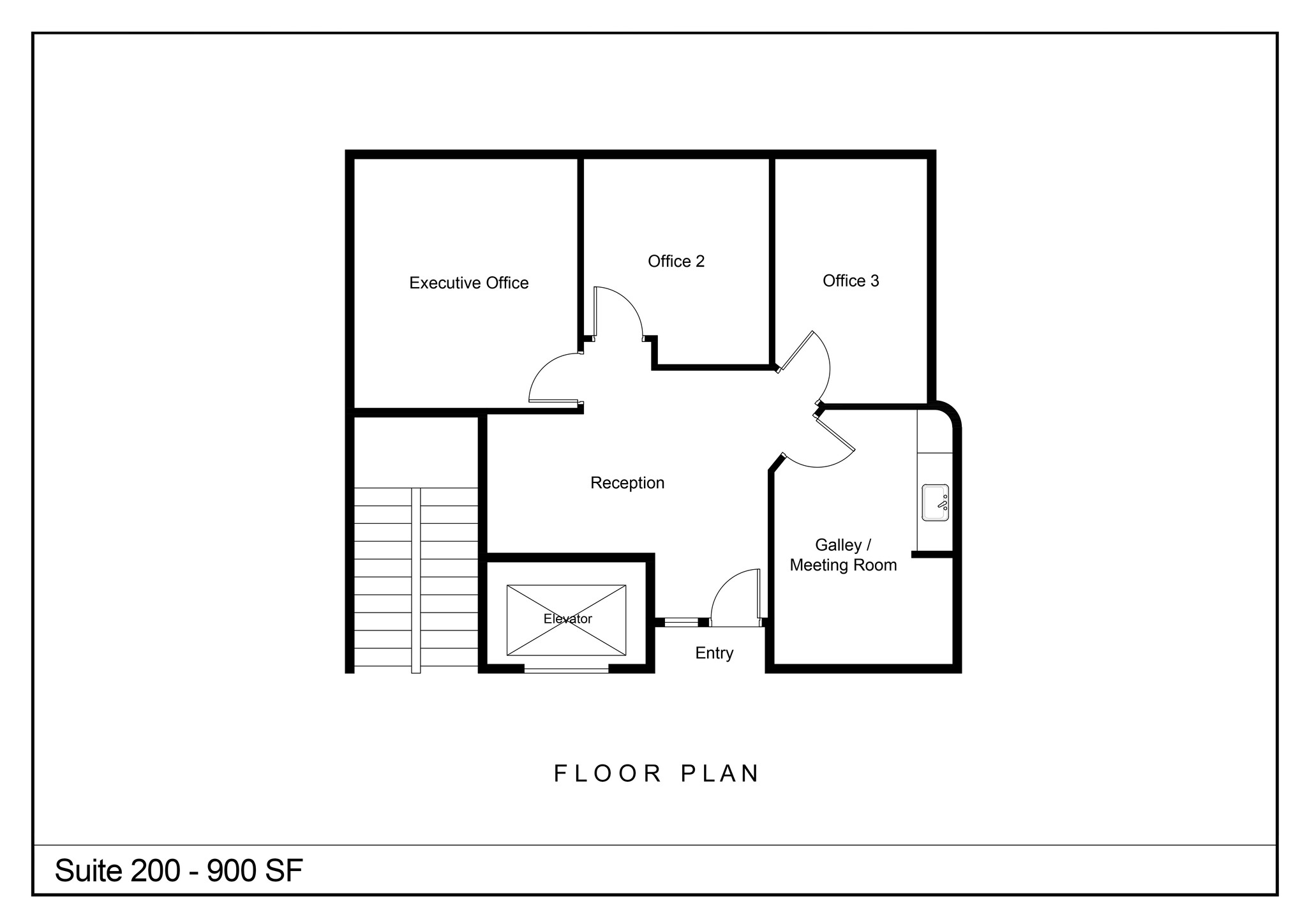 776 E Shaw Ave, Fresno, CA for lease Floor Plan- Image 1 of 1