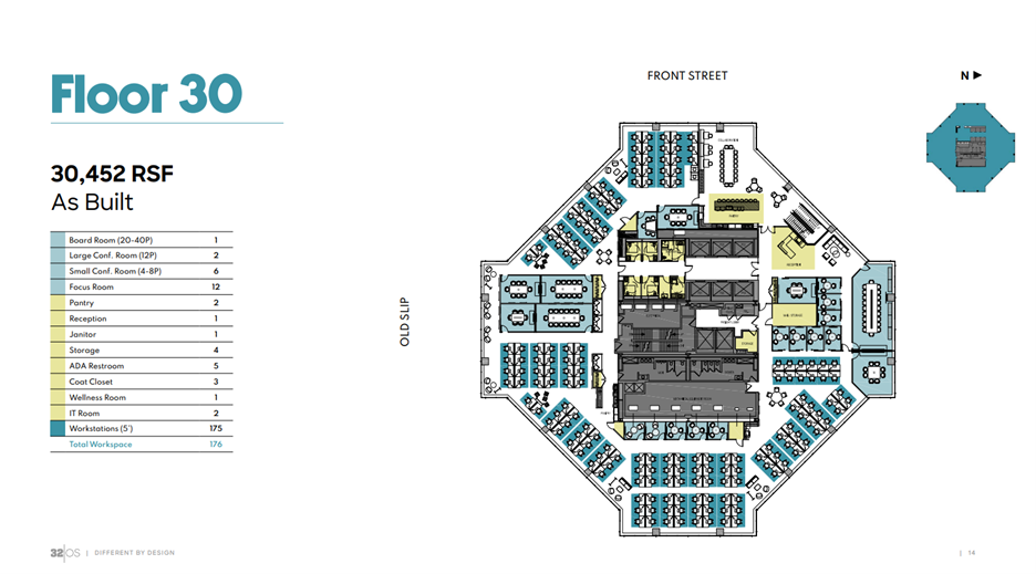 32 Old Slip, New York, NY for lease Floor Plan- Image 1 of 10