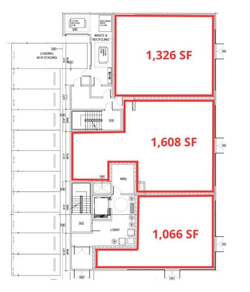 2431 37 St SW, Calgary, AB for lease - Floor Plan - Image 2 of 2
