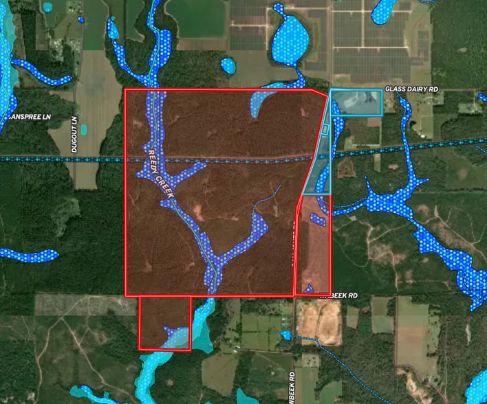 Sam Jones rd, Atmore, AL à vendre - Aérien - Image 2 de 5