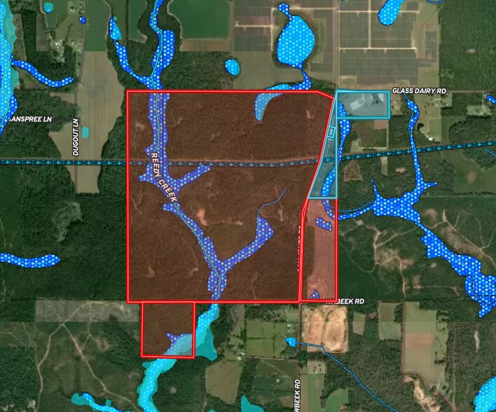 Sam Jones rd, Atmore, AL à vendre - Aérien - Image 2 de 5