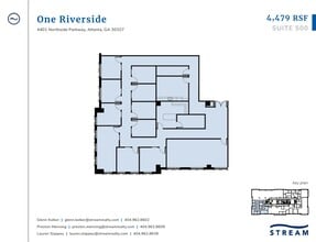 4401 Northside Pky NW, Atlanta, GA for lease Floor Plan- Image 1 of 1