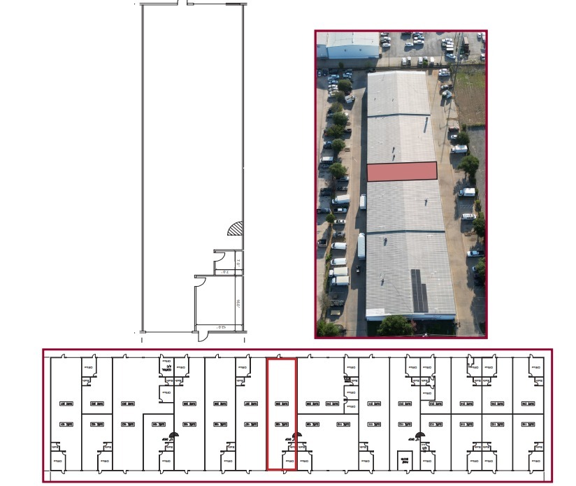 3700 Dilido Rd, Dallas, TX à louer Plan d  tage- Image 1 de 1