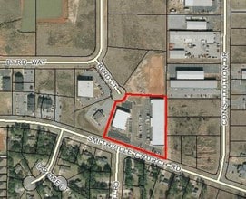 225 Smithville Church Rd, Warner Robins, GA - Aerial map view