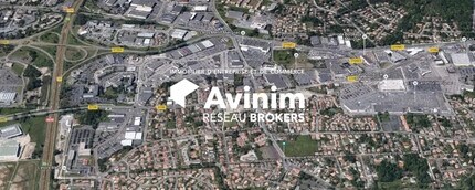 Mérignac, GIR - Aerial  map view