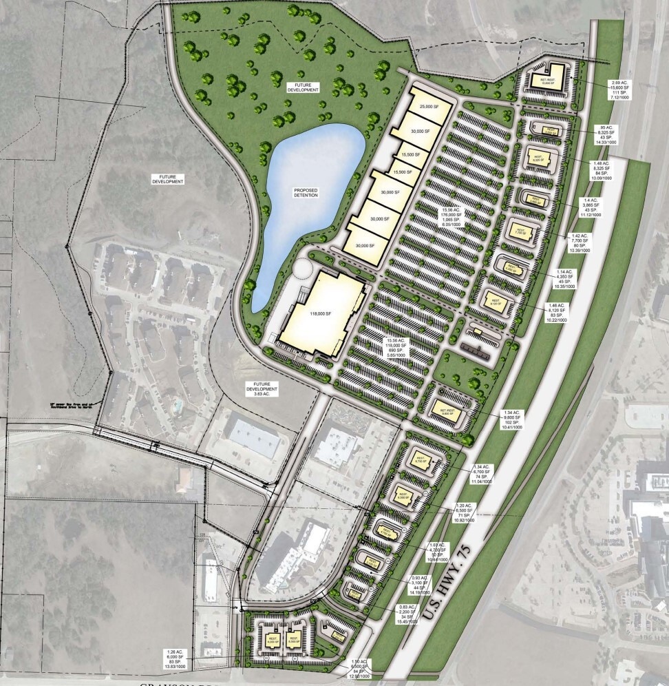 NW US 75 & Grayson Dr, Denison, TX for lease Primary Photo- Image 1 of 2