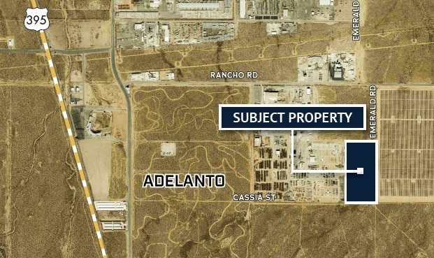 NWC Emerald Rd and Cassia St, Adelanto, CA for lease - Primary Photo - Image 1 of 4
