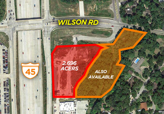 Plus de détails pour I-45 & Wilson Rd, Conroe, TX - Terrain à vendre