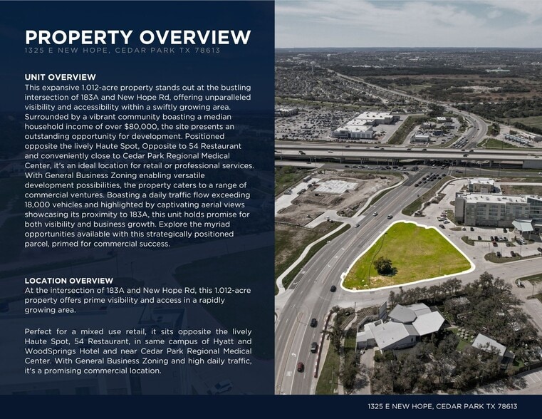 1325 E New Hope Dr, Cedar Park, TX for lease - Building Photo - Image 3 of 16