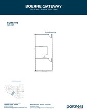 1580 S Main St, Boerne, TX à louer Plan d  tage- Image 1 de 1