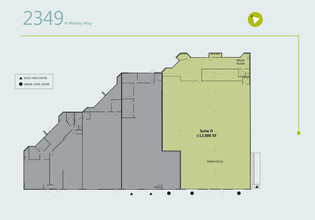 2349 N Watney Way, Fairfield, CA for lease Floor Plan- Image 2 of 2