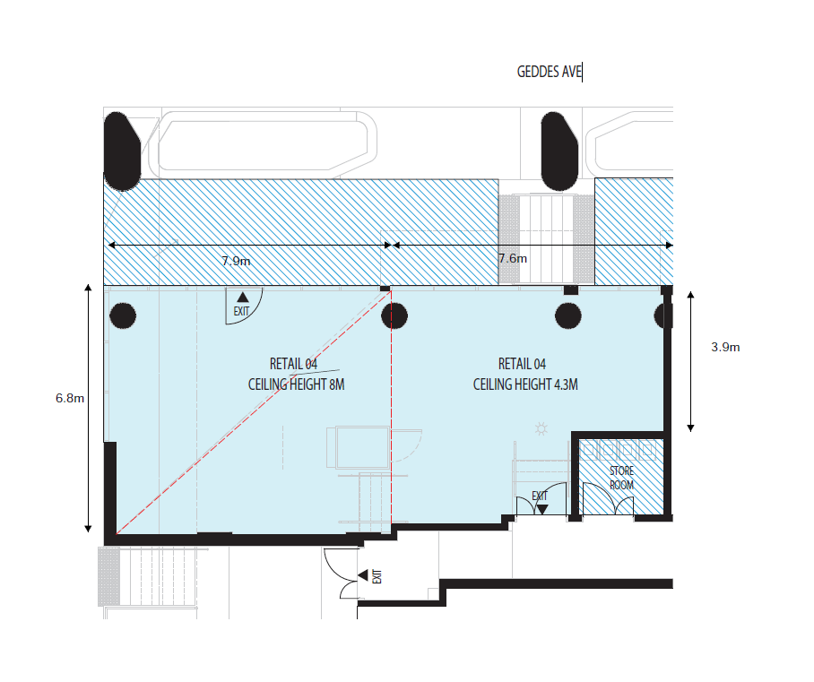 499 Botany Rd, Zetland, NSW 2017 - Unité 4 -  - Plan d’étage - Image 1 of 1
