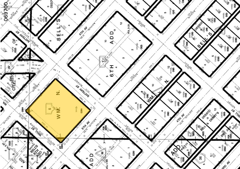 521 Wall St, Seattle, WA for lease - Plat Map - Image 2 of 8