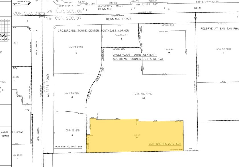 SE Germann Rd & Gilbert Rd, Gilbert, AZ à vendre - Photo du bâtiment - Image 1 de 1