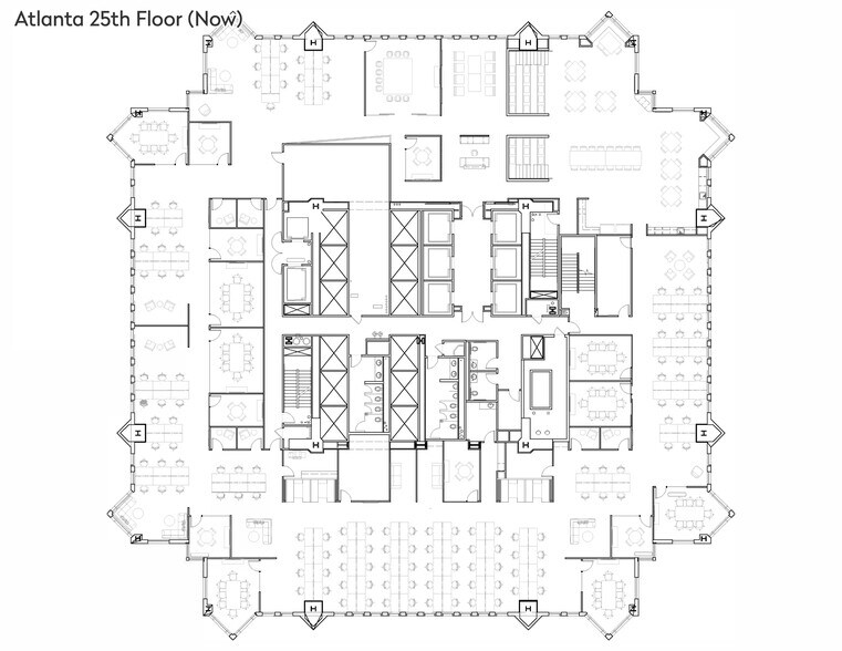 600 Peachtree St NE, Atlanta, GA à louer - Plan de site - Image 2 de 24