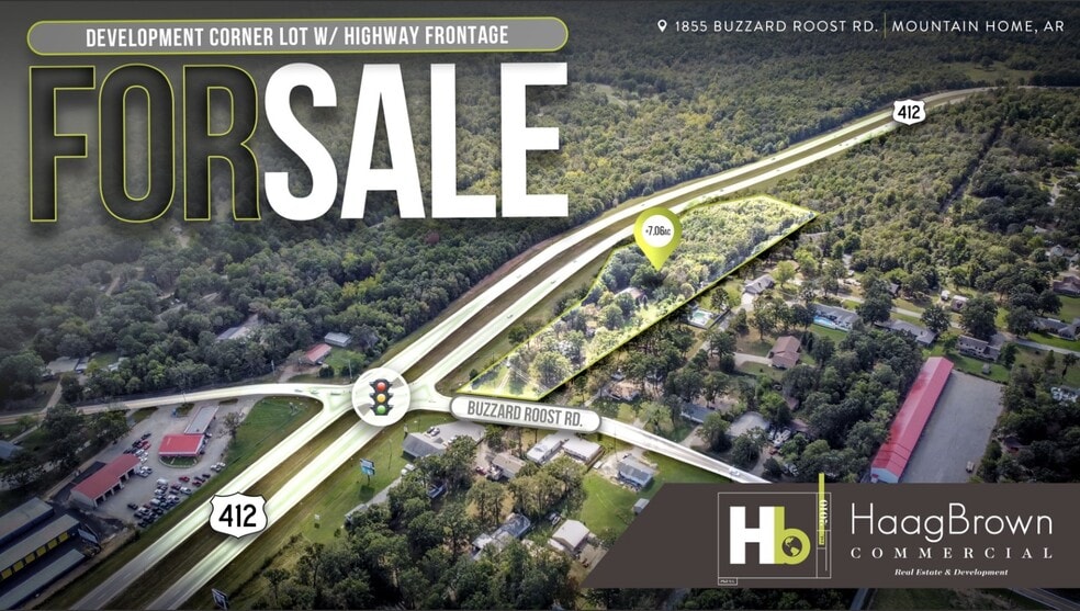 1855 Buzzard Roost rd, Mountain Home, AR à vendre - Photo principale - Image 1 de 9