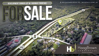 Plus de détails pour 1855 Buzzard Roost rd, Mountain Home, AR - Terrain à vendre