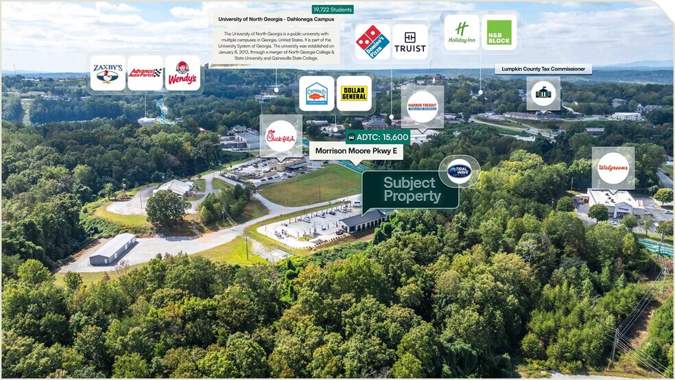 500 Morrison Moore Pky E, Dahlonega, GA à vendre - Photo du bâtiment - Image 3 de 3