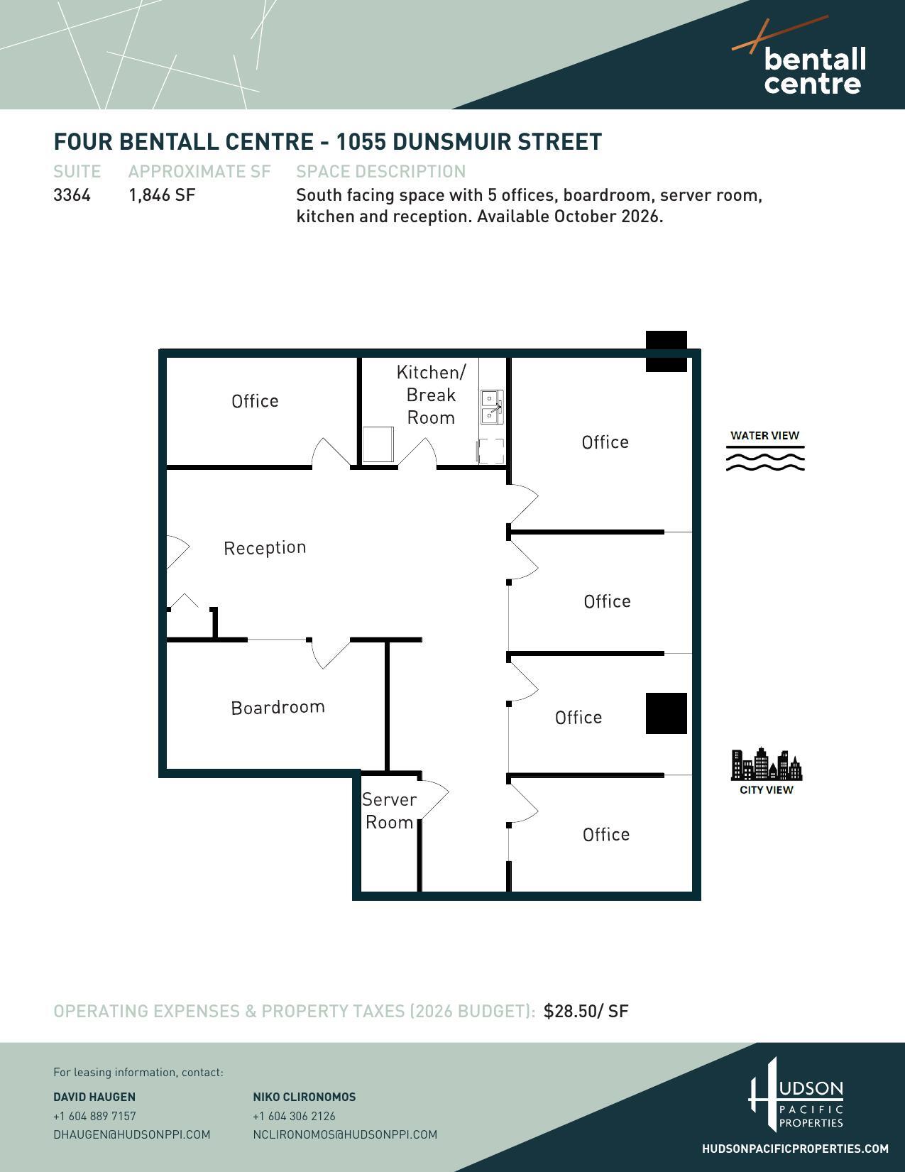 1055 Dunsmuir St, Vancouver, BC à louer Plan d’étage- Image 1 de 1